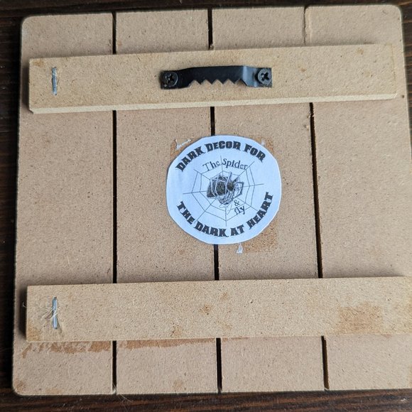 Bat Ouija Printed Wooden Jewelry /Key Holder Gothic Wall Decor - Picture 8 of 8